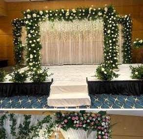 Wedding events — stage, mandap & floral decor