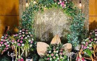 Wedding events — stage, mandap & floral decor