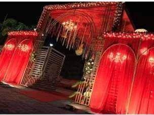 Wedding events — stage, mandap & floral decor