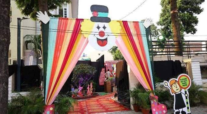 Theme-based events — kids carnival, launch night and corporate anniversary themes