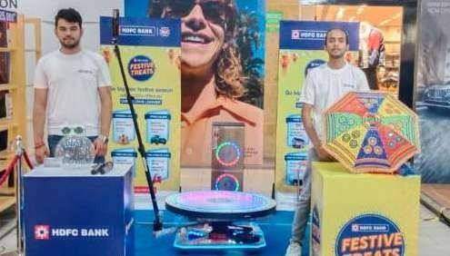 HDFC Bank Mall Activation — Dehradun, other corporate BTL activities