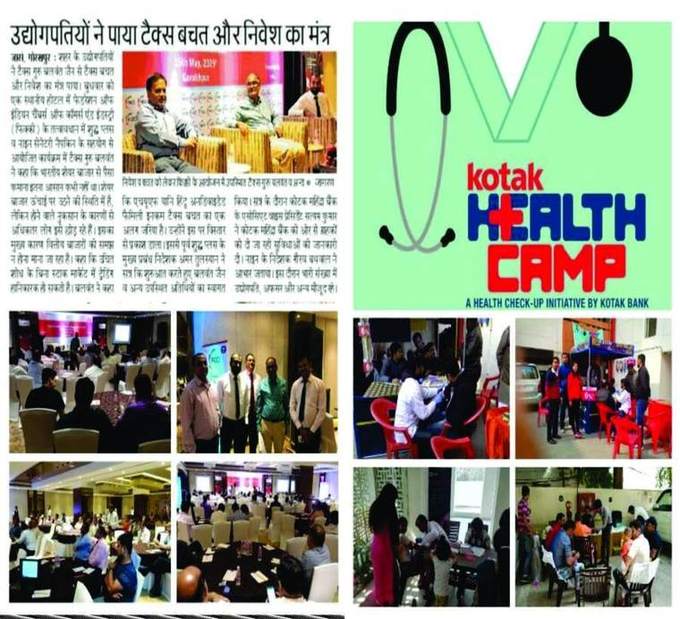 Kotak Bank BTL activation & events — Yoga Day, Budget panel discussion & Health Camp