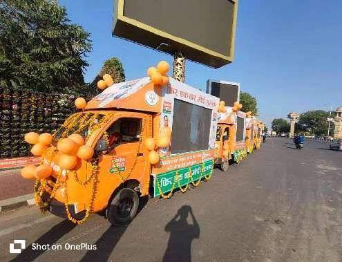 LED demo van branding & roadshows — government campaign vans