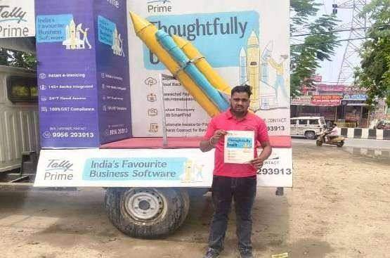 Tally Prime road show van