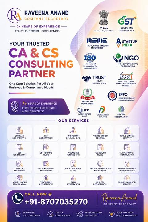 Professional services — CS / Compliance consulting