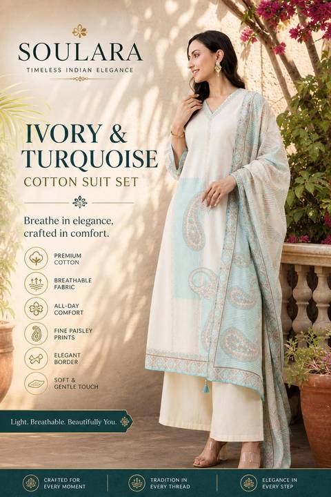 Fashion — Cotton suit set